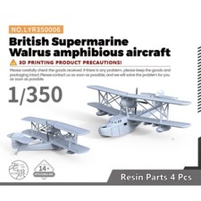 1/350 Military Model Kit British Supermarine Walrus Amphibious Aircraft