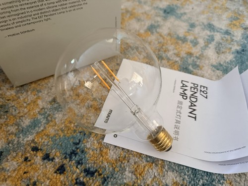 Muuto e27 pendant lamp - pendant,