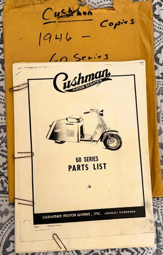 1960 cushman motors scooter - cushman,