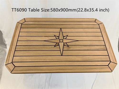 Rectangular teak table - rectangular,
