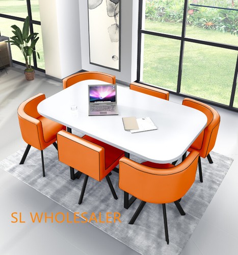 White wooden dining - ,