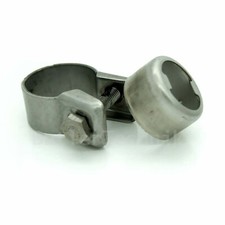 Eberspacher or Webasto heater 24mm exhaust clamp and endcap