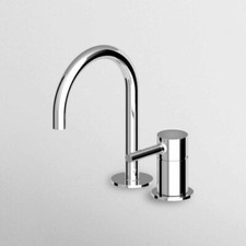 Zucchetti Pan 2-Hole Basin Mixer Chrome - ZP6224 RRP £408