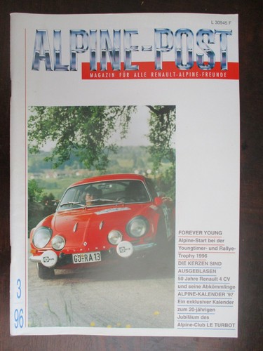 Alpine post 1996 magazine - 3/1996,