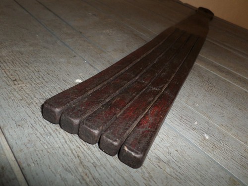 Tawse cane 5tail - 5tail, genuine