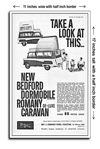 1962 bedford dormobile romany - dormobile,