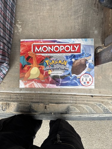 Hasbro monopoly pokemon - hasbro, kanto
