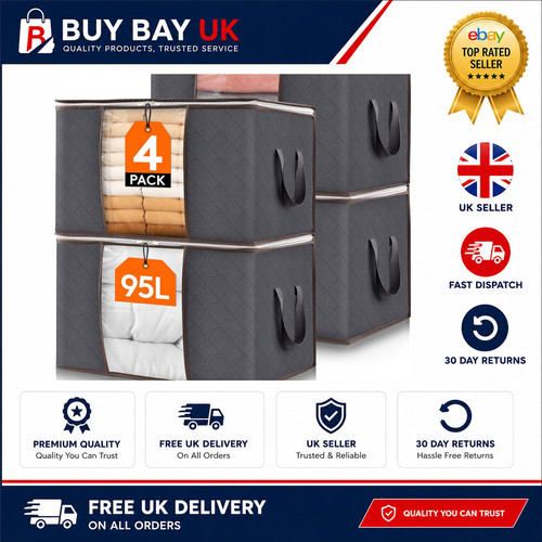95l foldable clothes storage - foldable,
