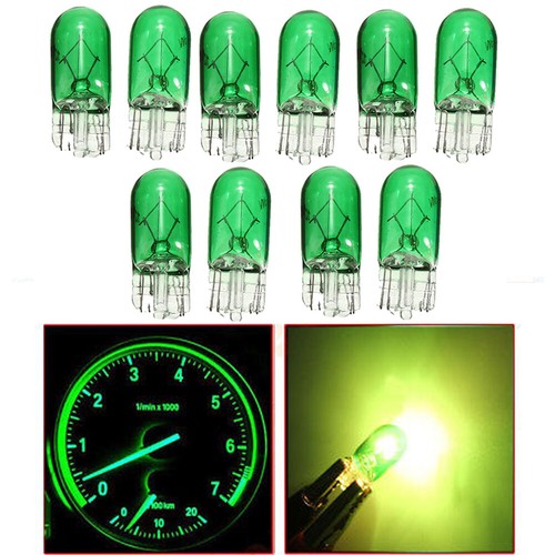 10pcs green t10 wedge - 10pcs,