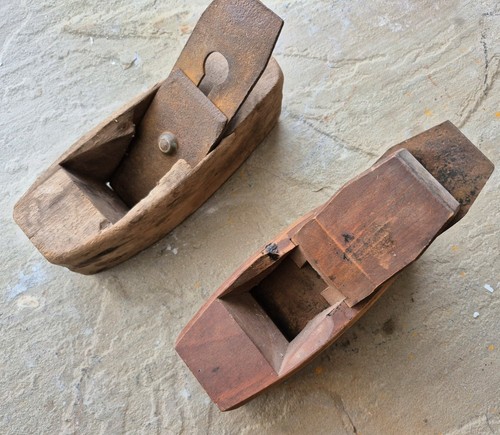 Old wood planes - old,