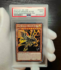 Yu-Gi-Oh The Winged Dragon of Ra TN19-EN009 Limited Ed Secret Rare 2019 PSA 9
