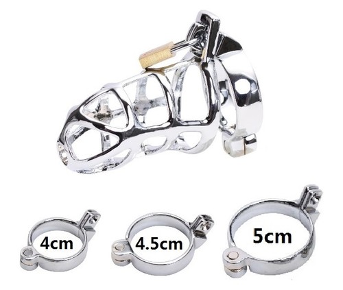Steel man male grids - steel, chastity