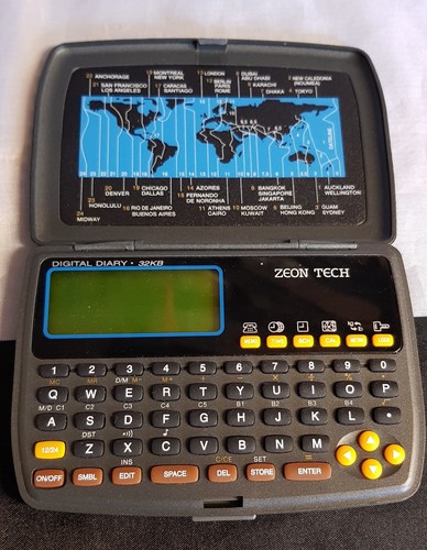 Zeon tech digital diary 32kb - zeon,