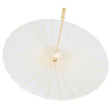 White Paper Decorative Umbrella Parasol Wedding Bridal Party Decor Photo Prop