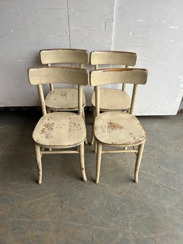 Set painted bentwood - of,