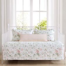 Laura Ashley Home - Daybed Set Lightweight Bedding with Matching Shams & Pill...