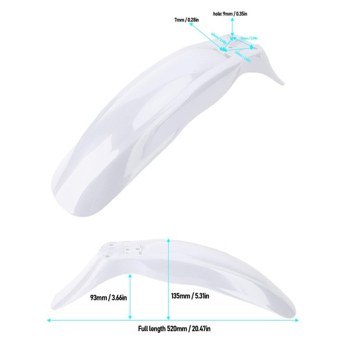 New motorcycle front mudguard - motorcycle,