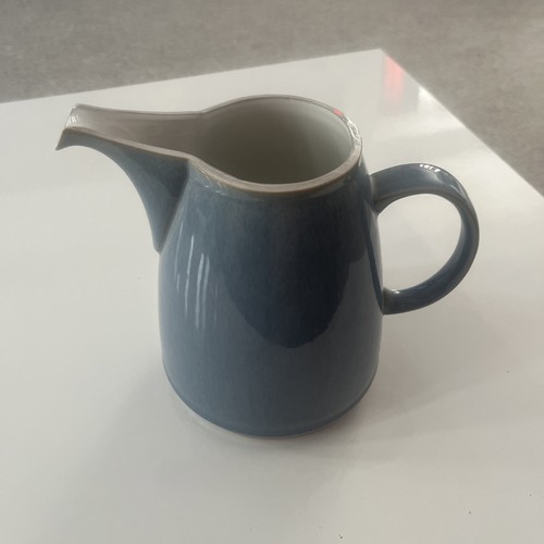 Denby blue jetty pitcher water - denby,
