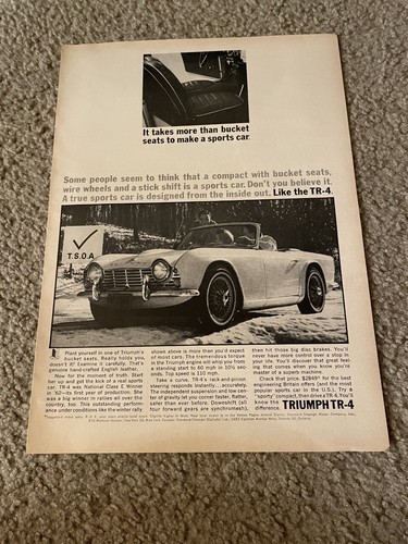 Vintage 1963 triumph 4 - vintage,