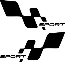 Renault Side Checks Flags Car