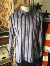 Vintage Original 1970s Beagle Collar Shirt Suedehead Mod Skinhead 