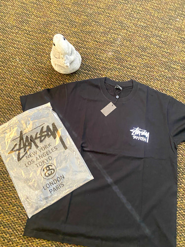 Stussy men shanghai black - stussy,