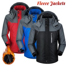 Mens Winter Warm Fleece Jacket
