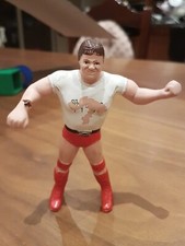 Rare Rowdy Roddy Piper Red Boots WWF LJN Bendies Action Figure - WWE Wrestling
