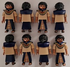 playmobil 8 warrior figures Egyptians 6488 lot Pharaoh troop history soldiers