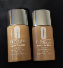 2 Opened Clinique Even Better Foundation look at description for further details