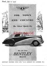 Advert BENTLEY Mk.VI 4.5L