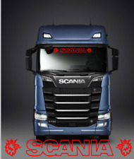 Scania Truck GriffinTruck sun visor sticker/decal for cab lightbox exterior fit