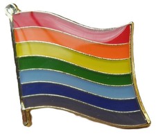 Rainbow Flag LGBT Pin Badge