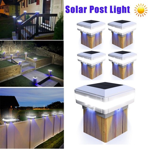 Solar post cap lights outdoor - lights,