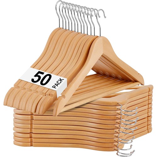 Premium wooden hangers pack - premium,