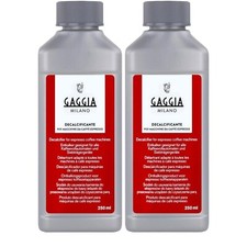 GAGGIA Descaling Liquid RI9111 2 x 250ml Genuine Coffee Machine Descaler Liquid