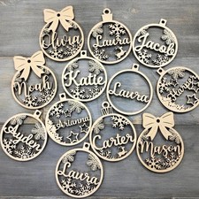 Personalized Wooden Christmas