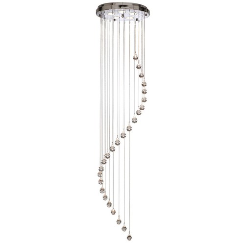 Light chrome ceiling pendant - ceiling,