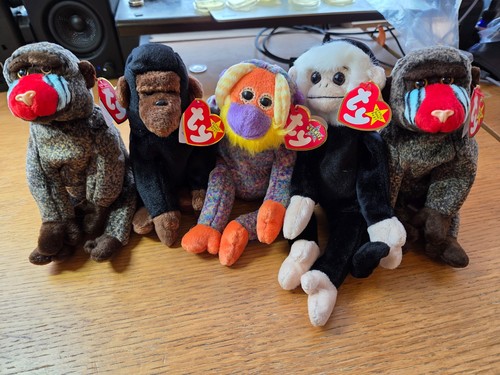 Beanie babies monkeys - ty,