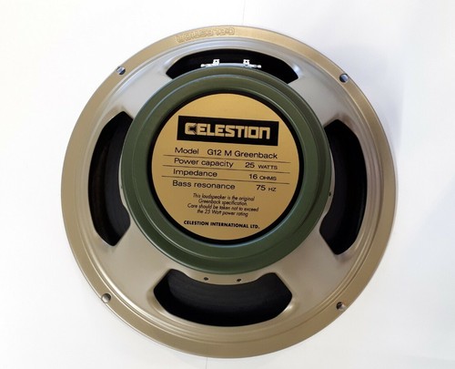 Celestion greenback g12m 12in - greenback,