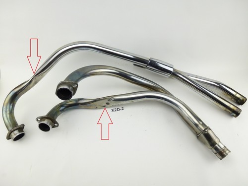 Exhaust manifold heavily - manifold, (heavily