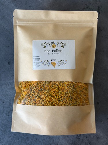 Raw bee pollen granules - raw,