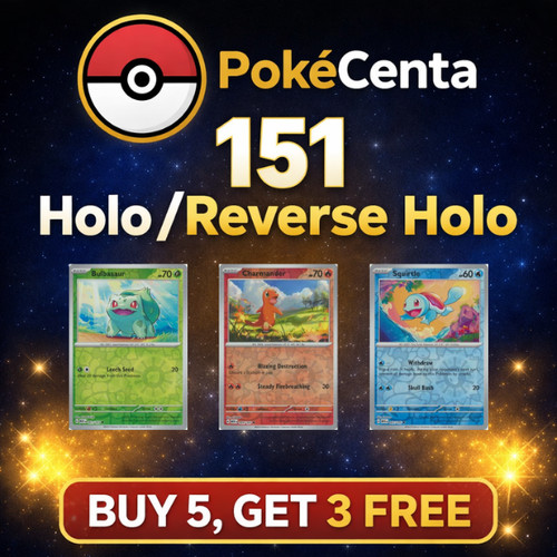 Pokemon 151 holo reverse - 151,