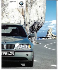 BMW 3-Series Saloon E46 2004-2005 UK Brochure 316, 318, 320, 325, 330 SE & Sport
