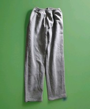 Large Grey Pocketless Fleece Jogging Bottoms Prison Joggers Trousers HMP Lincoln