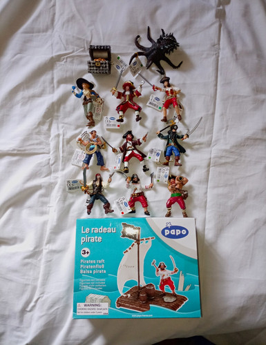 Papo pirate figures set - papo,