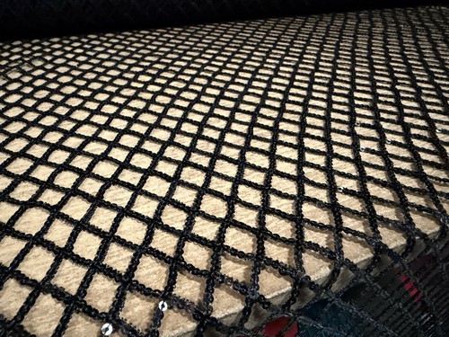 Diamond fishnet fabric - fabric, with
