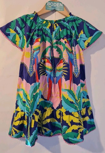 Mini boden girls smocked - smocked, multi