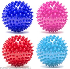 Spikey Massage Ball Roller Trigger Point Therapy Stress Yoga Reflexology Gym 9cm
