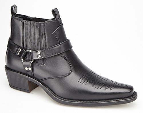 Mens black cowboy - mens,